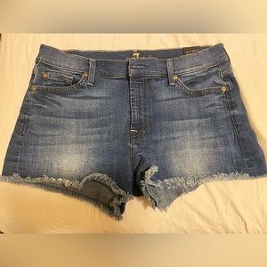 7 For All Mankind Denim Shorts